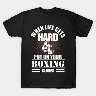 Cool Kickboxing and Boxing Saying T-Shirt